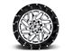 Fuel Wheels Triton Chrome with Gloss Black Lip 6-Lug Wheel; 20x12; -44mm Offset (19-23 Ranger)