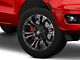 Fuel Wheels Vapor Matte Black Double Dark Tint 6-Lug Wheel; 20x9; 2mm Offset (19-23 Ranger)