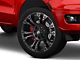 Fuel Wheels Vapor Matte Black Double Dark Tint 6-Lug Wheel; 22x10; -19mm Offset (19-23 Ranger)