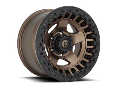 Fuel Wheels Warp Beadlock Matte Bronze 6-Lug Wheel; 17x9; -15mm Offset (19-23 Ranger)