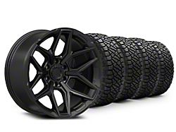 20x10 Fuel Wheels Flux & 33in NITTO All-Terrain Ridge Grappler A/T Tire Package (14-18 Sierra 1500)