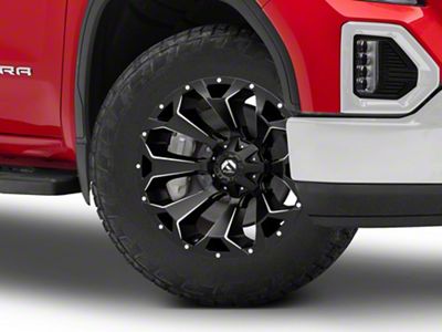 Fuel Wheels Assault Matte Black Milled 6-Lug Wheel; 20x9; 19mm Offset (19-24 Sierra 1500)