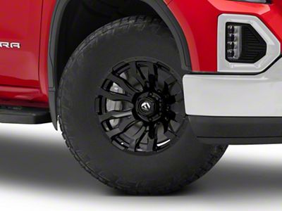 Fuel Wheels Blitz Gloss Black 6-Lug Wheel; 17x9; 1mm Offset (19-24 Sierra 1500)