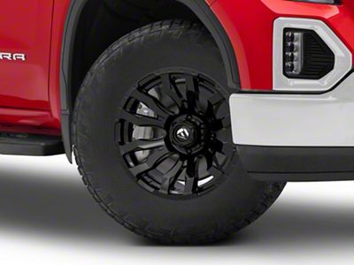 Fuel Wheels Blitz Gloss Black 6-Lug Wheel; 18x9; 20mm Offset (19-24 Sierra 1500)