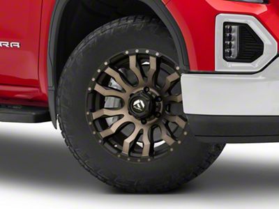 Fuel Wheels Blitz Matte Black Double Dark Tint 6-Lug Wheel; 20x9; 1mm Offset (19-24 Sierra 1500)