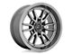 Fuel Wheels Clash Gun Metal 6-Lug Wheel; 20x9; 1mm Offset (19-24 Sierra 1500)