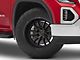 Fuel Wheels Clash Matte Black Double Dark Tint 6-Lug Wheel; 20x10; -18mm Offset (19-24 Sierra 1500)