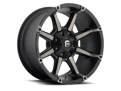 Fuel Wheels Coupler Matte Black Double Dark Tint 6-Lug Wheel; 18x9; 19mm Offset (19-25 Sierra 1500)