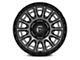 Fuel Wheels Cycle Matte Gunmetal 6-Lug Wheel; 17x9; -12mm Offset (14-18 Sierra 1500)