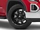 Fuel Wheels Darkstar Gloss Black Milled 6-Lug Wheel; 24x12; -44mm Offset (19-25 Sierra 1500)