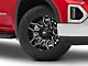 Fuel Wheels Flame Gloss Black Milled with Red Accents 6-Lug Wheel; 20x9; 20mm Offset (19-24 Sierra 1500)
