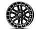 Fuel Wheels Heater Matte Black Double Dark Tint Machined 6-Lug Wheel; 20x9; 1mm Offset (19-24 Sierra 1500)