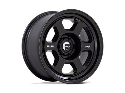 Fuel Wheels Hype Matte Black 6-Lug Wheel; 18x8.5; -10mm Offset (19-24 Sierra 1500)
