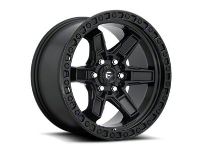 Fuel Wheels Kicker Matte Black 6-Lug Wheel; 20x10; -18mm Offset (19-24 Sierra 1500)