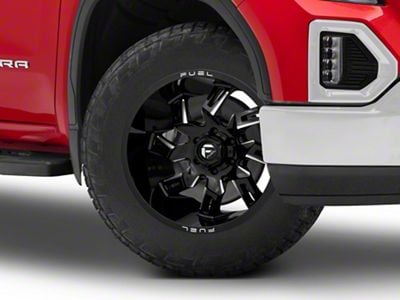 Fuel Wheels Lockdown Gloss Black Milled 6-Lug Wheel; 20x9; 1mm Offset (19-24 Sierra 1500)