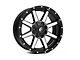 Fuel Wheels Maverick Matte Black Machined 6-Lug Wheel; 20x9; 1mm Offset (14-18 Sierra 1500)