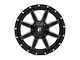 Fuel Wheels Maverick Matte Black Milled 6-Lug Wheel; 20x9; 20mm Offset (14-18 Sierra 1500)