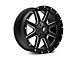 Fuel Wheels Maverick Matte Black Milled 6-Lug Wheel; 20x9; 20mm Offset (14-18 Sierra 1500)