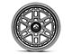 Fuel Wheels Nitro Matte Gunmetal 6-Lug Wheel; 17x9; 1mm Offset (19-24 Sierra 1500)