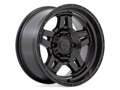 Fuel Wheels Oxide Blackout 6-Lug Wheel; 17x8.5; 1mm Offset (14-18 Sierra 1500)