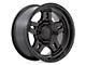 Fuel Wheels Oxide Blackout 6-Lug Wheel; 17x8.5; 1mm Offset (14-18 Sierra 1500)