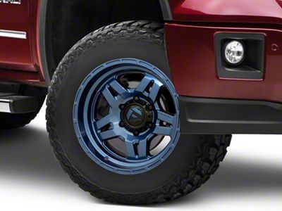 Fuel Wheels Oxide Dark Blue 6-Lug Wheel; 17x8.5; -10mm Offset (14-18 Sierra 1500)