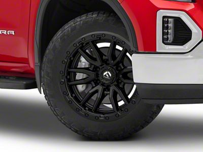 Fuel Wheels Rebel Matte Black 6-Lug Wheel; 22x9; 20mm Offset (19-24 Sierra 1500)