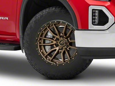 Fuel Wheels Rebel Matte Bronze 6-Lug Wheel; 20x9; 1mm Offset (19-24 Sierra 1500)