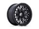 Fuel Wheels Rincon Gloss Black Milled 6-Lug Wheel; 17x9; 1mm Offset (99-06 Sierra 1500)