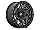 Fuel Wheels Runner OR Gloss Black Milled 6-Lug Wheel; 17x9; 1mm Offset (14-18 Sierra 1500)