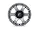 Fuel Wheels Rush Matte Gunmetal 6-Lug Wheel; 20x9; 1mm Offset (19-25 Sierra 1500)