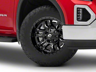 Fuel Wheels Sledge Gloss Black Milled 6-Lug Wheel; 20x10; -19mm Offset (19-24 Sierra 1500)