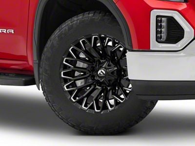 Fuel Wheels Strike Gloss Black Milled 6-Lug Wheel; 20x10; -18mm Offset (19-25 Sierra 1500)