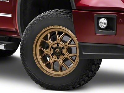 Fuel Wheels Tech Matte Bronze 6-Lug Wheel; 17x9; 20mm Offset (14-18 Sierra 1500)