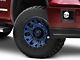 Fuel Wheels Traction Dark Blue with Black Ring 6-Lug Wheel; 17x9; -12mm Offset (14-18 Sierra 1500)