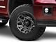 Fuel Wheels Traction Matte Gunmetal with Black Ring 6-Lug Wheel; 17x9; 1mm Offset (14-18 Sierra 1500)