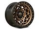 Fuel Wheels Unit Bronze with Matte Black Ring 6-Lug Wheel; 17x9; 1mm Offset (19-24 Sierra 1500)