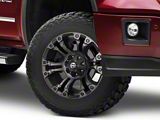 Fuel Wheels Vapor Matte Black Double Dark Tint 6-Lug Wheel; 17x9; -12mm Offset (14-18 Sierra 1500)