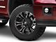 Fuel Wheels Vapor Matte Black Double Dark Tint 6-Lug Wheel; 17x9; -12mm Offset (14-18 Sierra 1500)