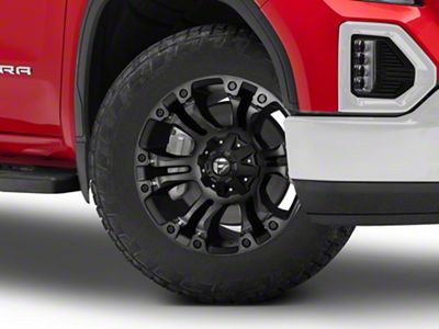 Fuel Wheels Vapor Matte Black Double Dark Tint 6-Lug Wheel; 20x9; 19mm Offset (19-24 Sierra 1500)