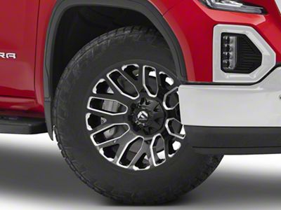 Fuel Wheels Warrior Gloss Black Milled 6-Lug Wheel; 20x10; -18mm Offset (19-25 Sierra 1500)