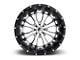 Fuel Wheels Assault Chrome with Gloss Black Lip 8-Lug Wheel; 20x10; -18mm Offset (20-24 Sierra 2500 HD)