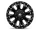 Fuel Wheels Assault Matte Black Milled 8-Lug Wheel; 17x9; 1mm Offset (07-10 Sierra 2500 HD)