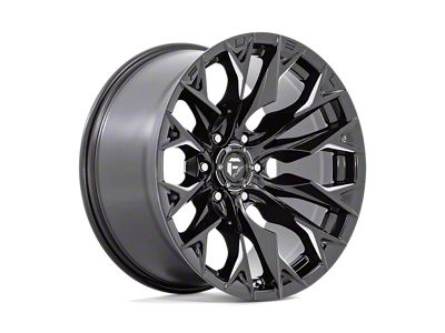 Fuel Wheels Clash Gloss Black 8-Lug Wheel; 22x12; -44mm Offset (07-10 Sierra 2500 HD)