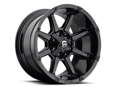 Fuel Wheels Coupler Gloss Black 8-Lug Wheel; 20x10; -12mm Offset (20-25 Sierra 2500 HD)