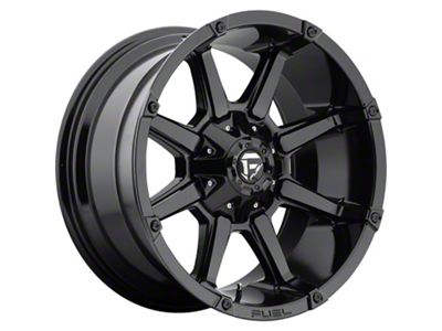 Fuel Wheels Coupler Gloss Black 8-Lug Wheel; 20x10; -12mm Offset (07-10 Sierra 2500 HD)