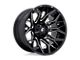 Fuel Wheels Crush Gloss Machined Double Dark Tint 8-Lug Wheel; 20x9; 20mm Offset (20-24 Sierra 2500 HD)