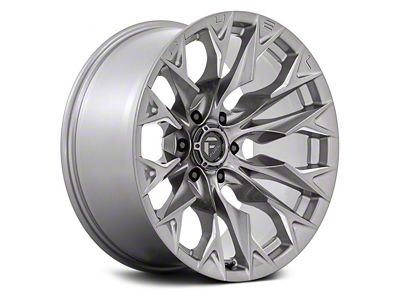 Fuel Wheels Flame Platinum 8-Lug Wheel; 20x9; 20mm Offset (20-24 Sierra 2500 HD)