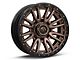 Fuel Wheels Rebel Matte Bronze 8-Lug Wheel; 20x9; 1mm Offset (07-10 Sierra 2500 HD)