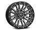 Fuel Wheels Rebel Matte Gunmetal 8-Lug Wheel; 20x9; 1mm Offset (07-10 Sierra 2500 HD)